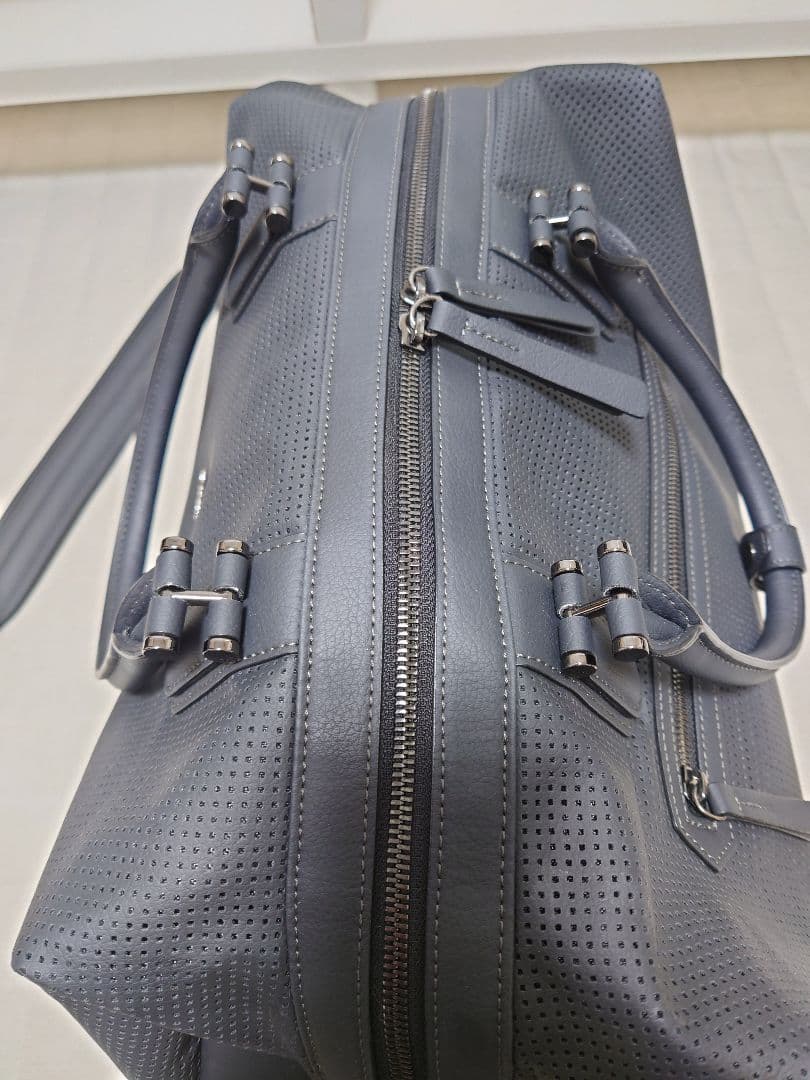 未使用級✨LEXUS レクサス パンチングレザー 2way ボストンバッグ