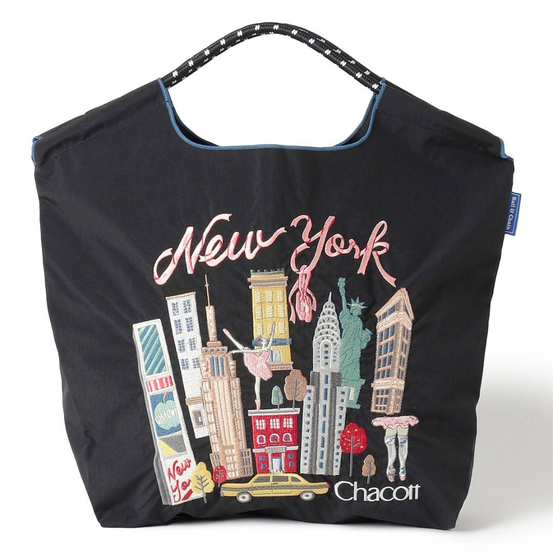 正規　16日までお値下げ　ball&chain　チャコット　ニューヨーク　M　黒