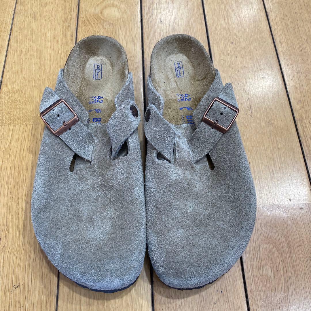 ビルケンシュトック　ボストン　トープ　42 ナロー