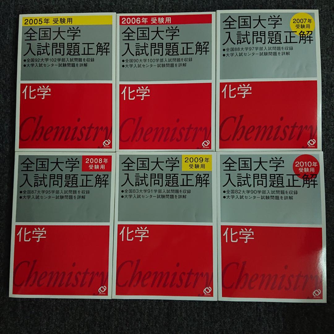 全国大学入試問題正解　化学　2005～2015受験用