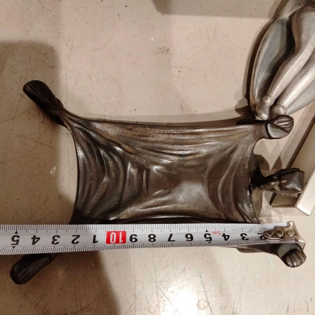 20s 30s レア ビンテージ デビル スカル トレイ ホルダー アンティーク