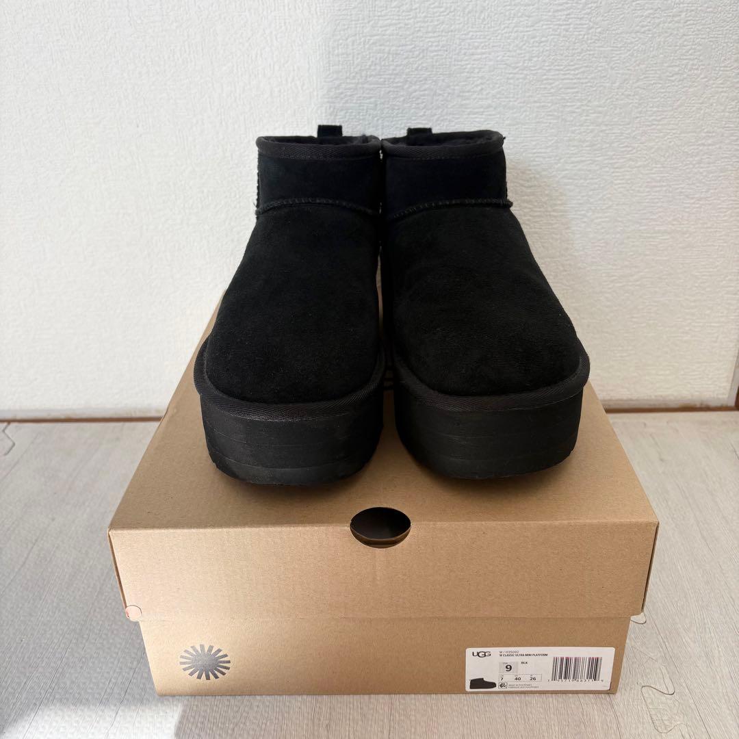 【希少】 ugg アグ クラシック ウルトラ ミニ プラットフォーム