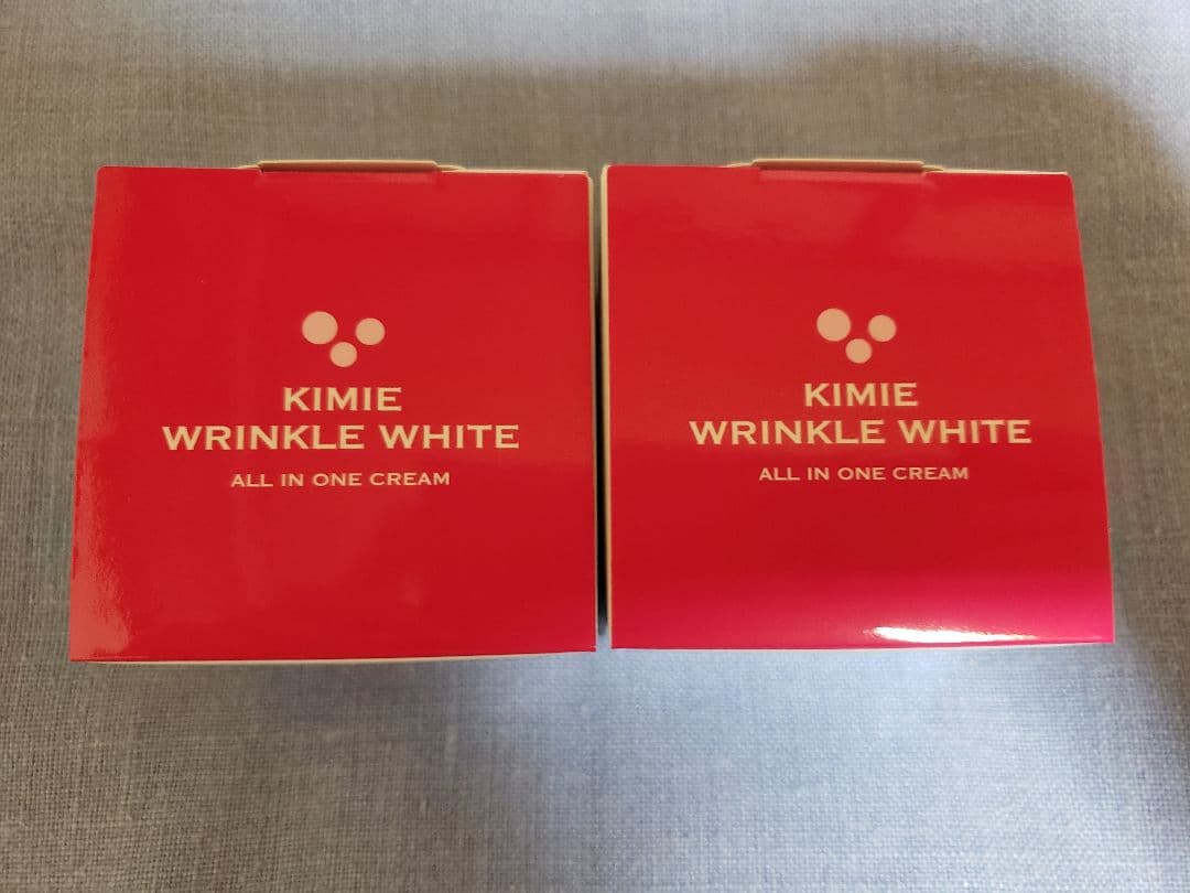 キミエリンクルホワイト　薬用オールインワンクリーム50g×２点　新品未開封