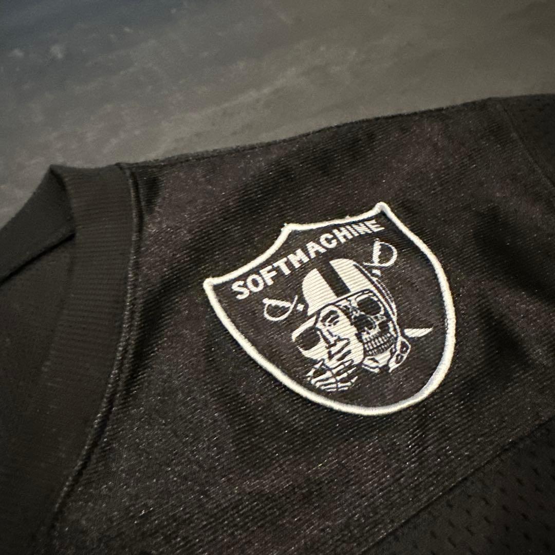 SOFTMACHINE アメリカンフットボールシャツ 21番