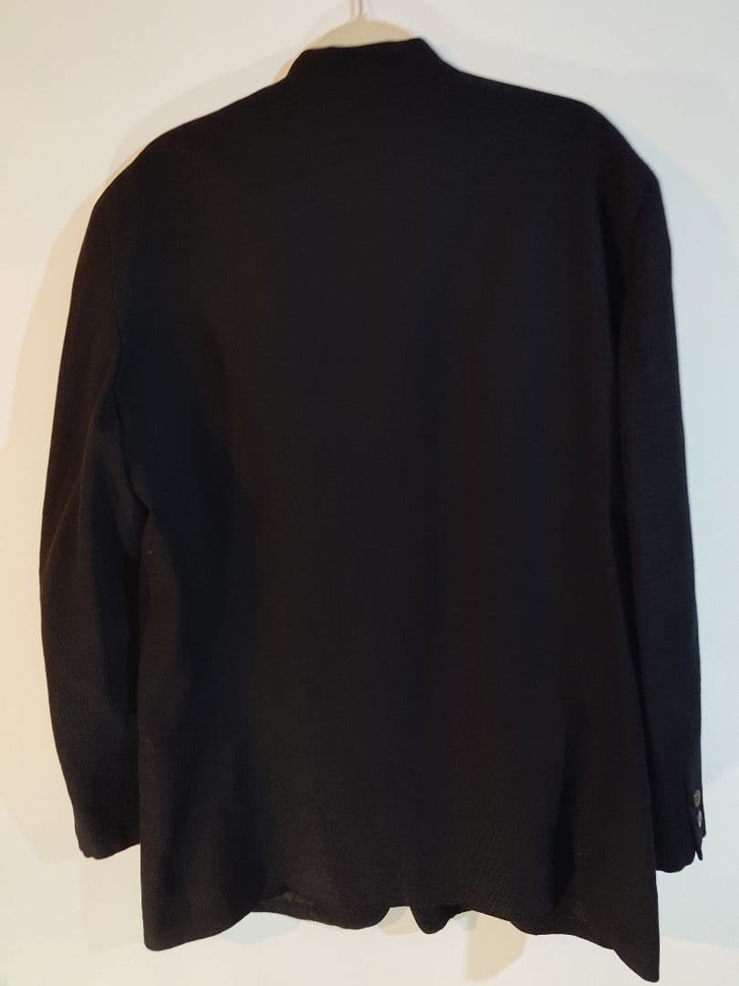 【美品】ISSEY MIYAKE ノーカラージャケット L