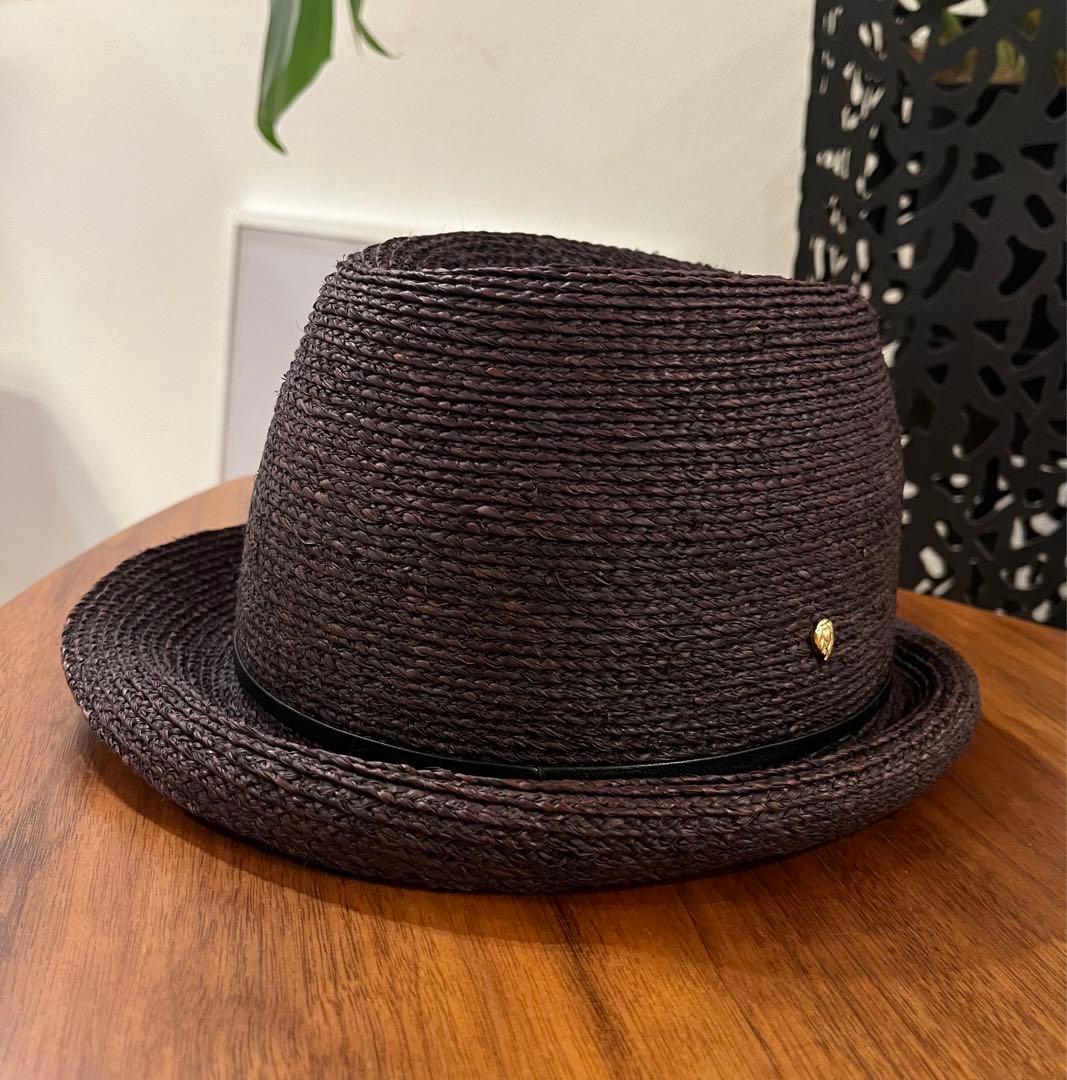 美品♡ヘレンカミンスキーラフィアハットBATYA