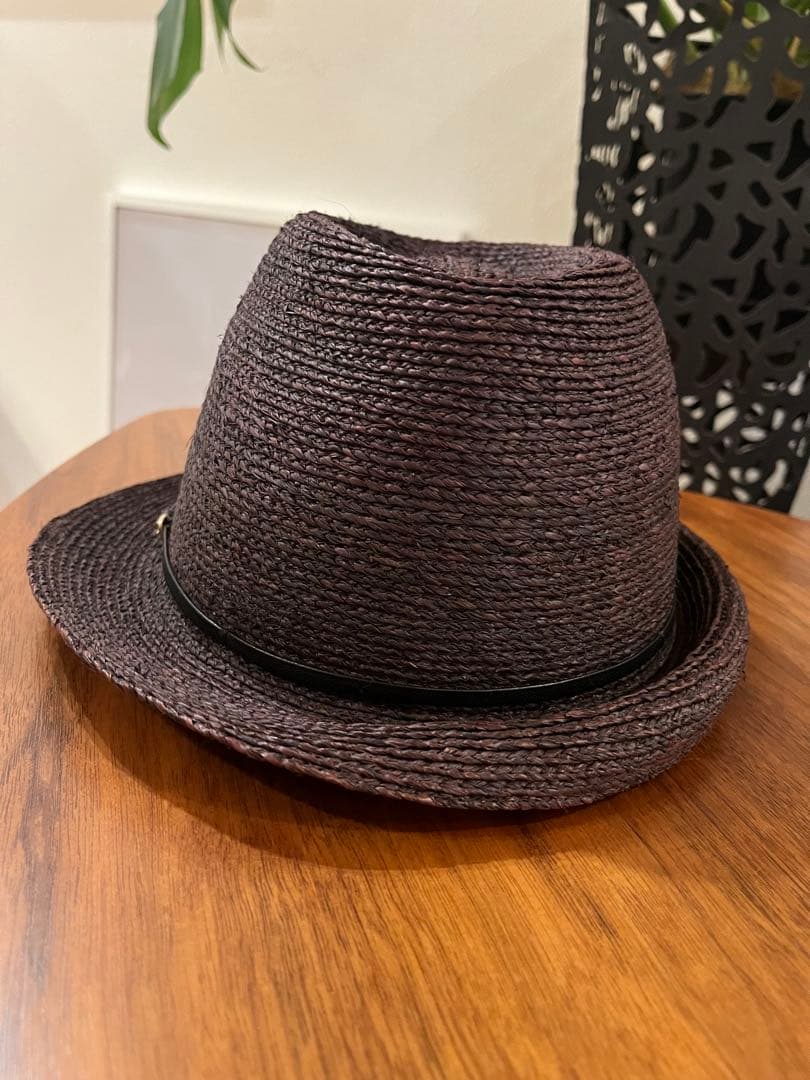 美品♡ヘレンカミンスキーラフィアハットBATYA