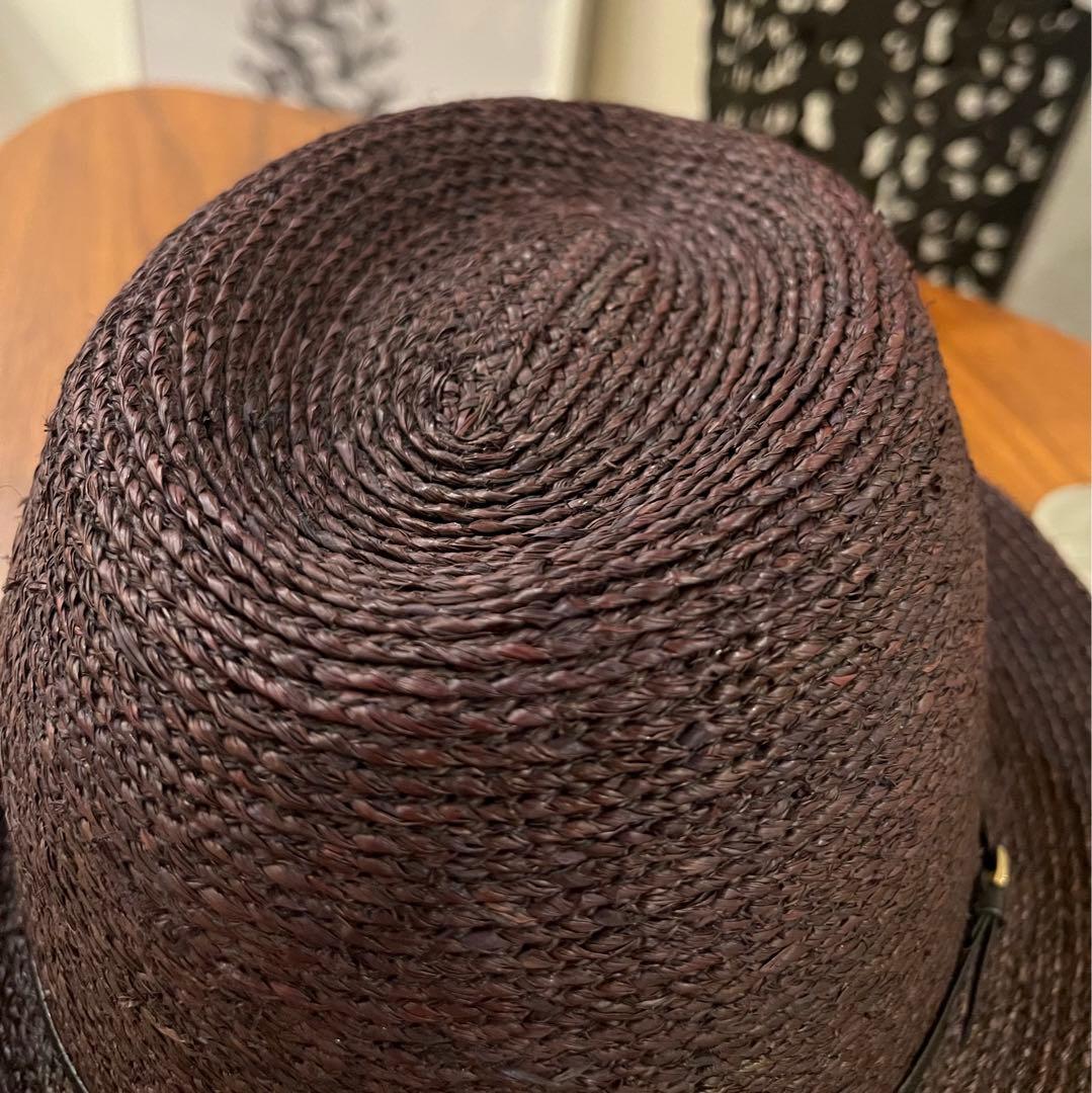 美品♡ヘレンカミンスキーラフィアハットBATYA