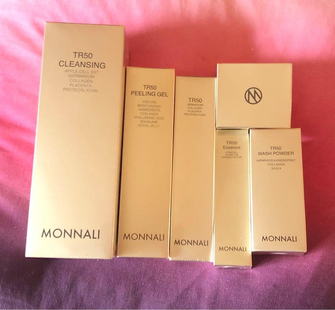 モナリMONNALI TR50 スキンケア6点
