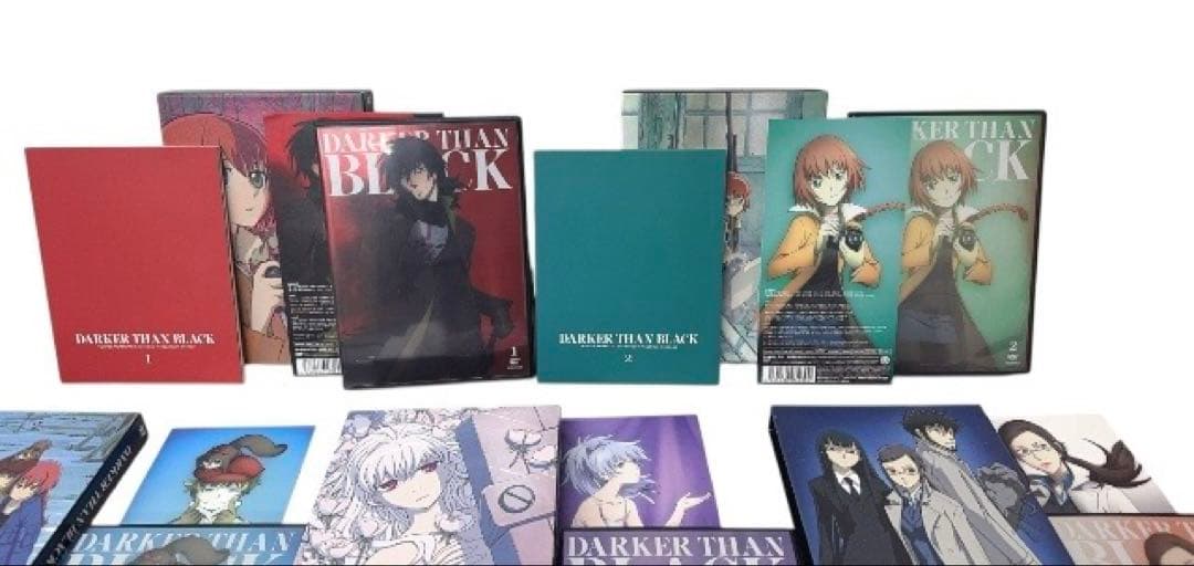 DARKER THAN BLACK -流星の双子- DVD 全8巻セット アニメ