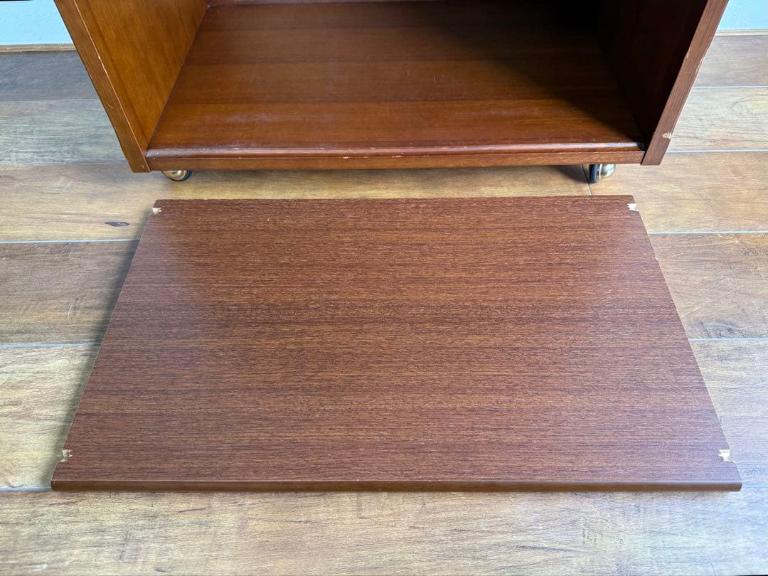 マルニ木工 地中海シリーズ ワゴン ビーチ材 ペーパーメッシュ キャスター4輪