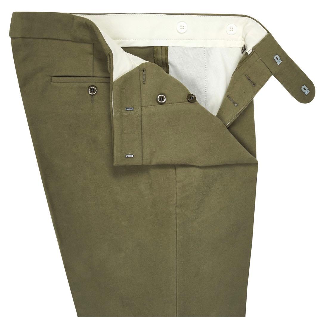 た*ぱ様 CORDINGS モールスキントラウザーズ LOVAT サイズ32