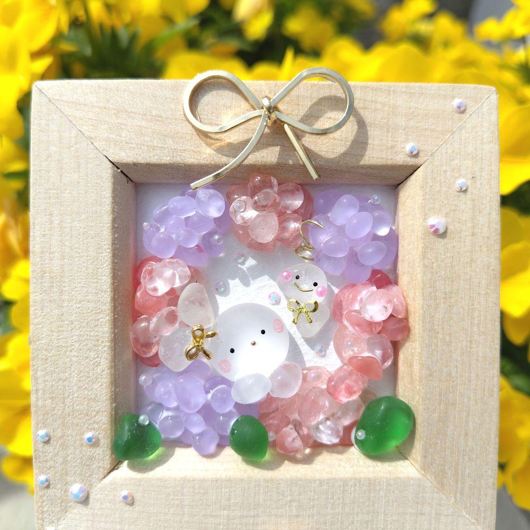 シーグラスアート『 雨があがったら•*¨*•.¸♬︎Cocktail』