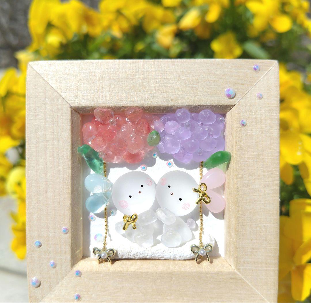 シーグラスアート『 雨があがったら•*¨*•.¸♬︎Cocktail』