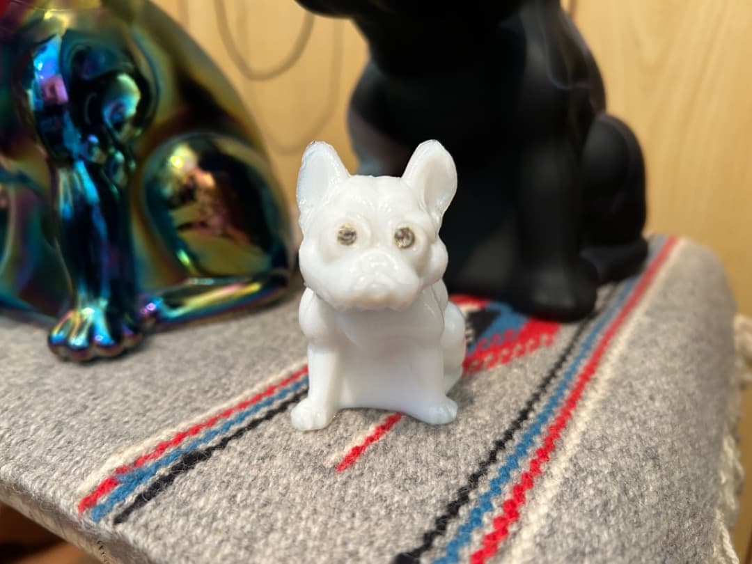 ビンテージ ウエストモアランド ガラス ブルドッグ Westmoreland