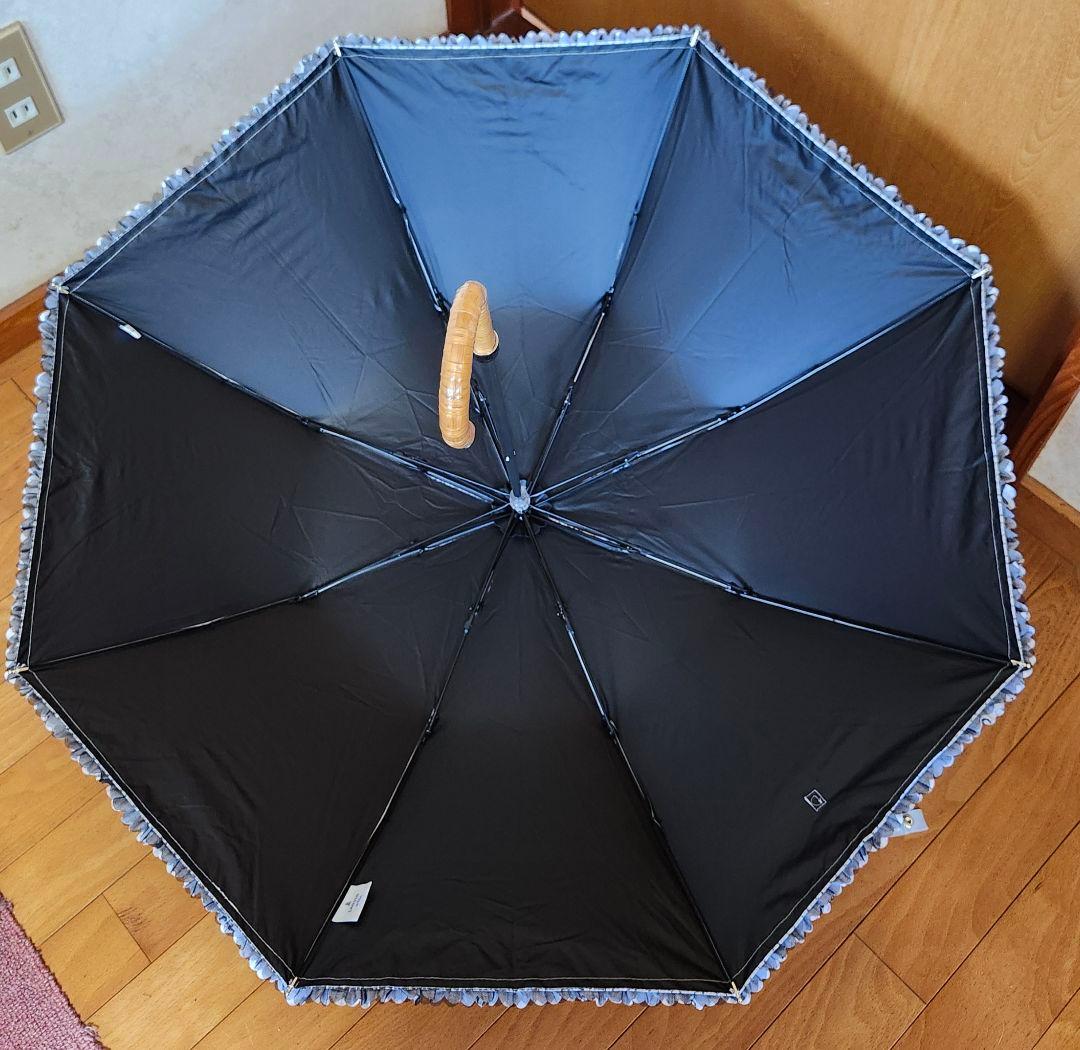 ◆タグ有新品未使用【ランバンオンブルー】晴雨兼用傘・ 日傘・遮光 遮熱 UV楽折