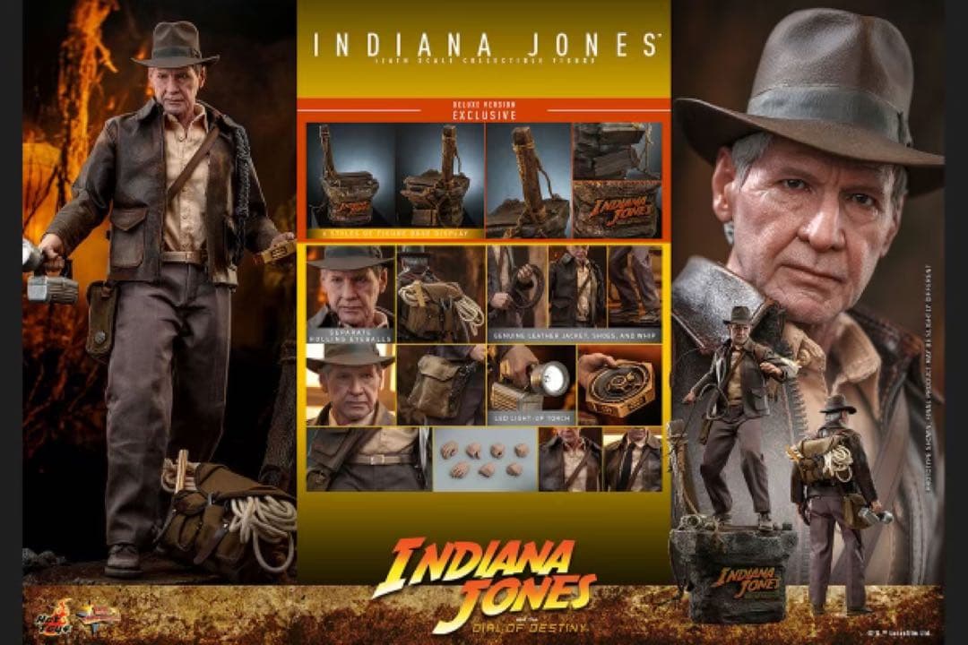 ホットトイズ　ムービーマスターピース　インディジョーンズ　運命のダイヤルボーナス