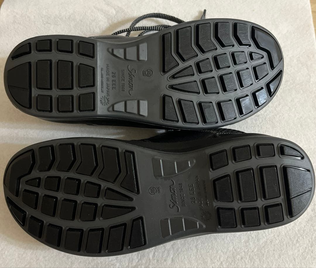 simon シモン 安全靴　2足セット　黒 サイズ26EEE