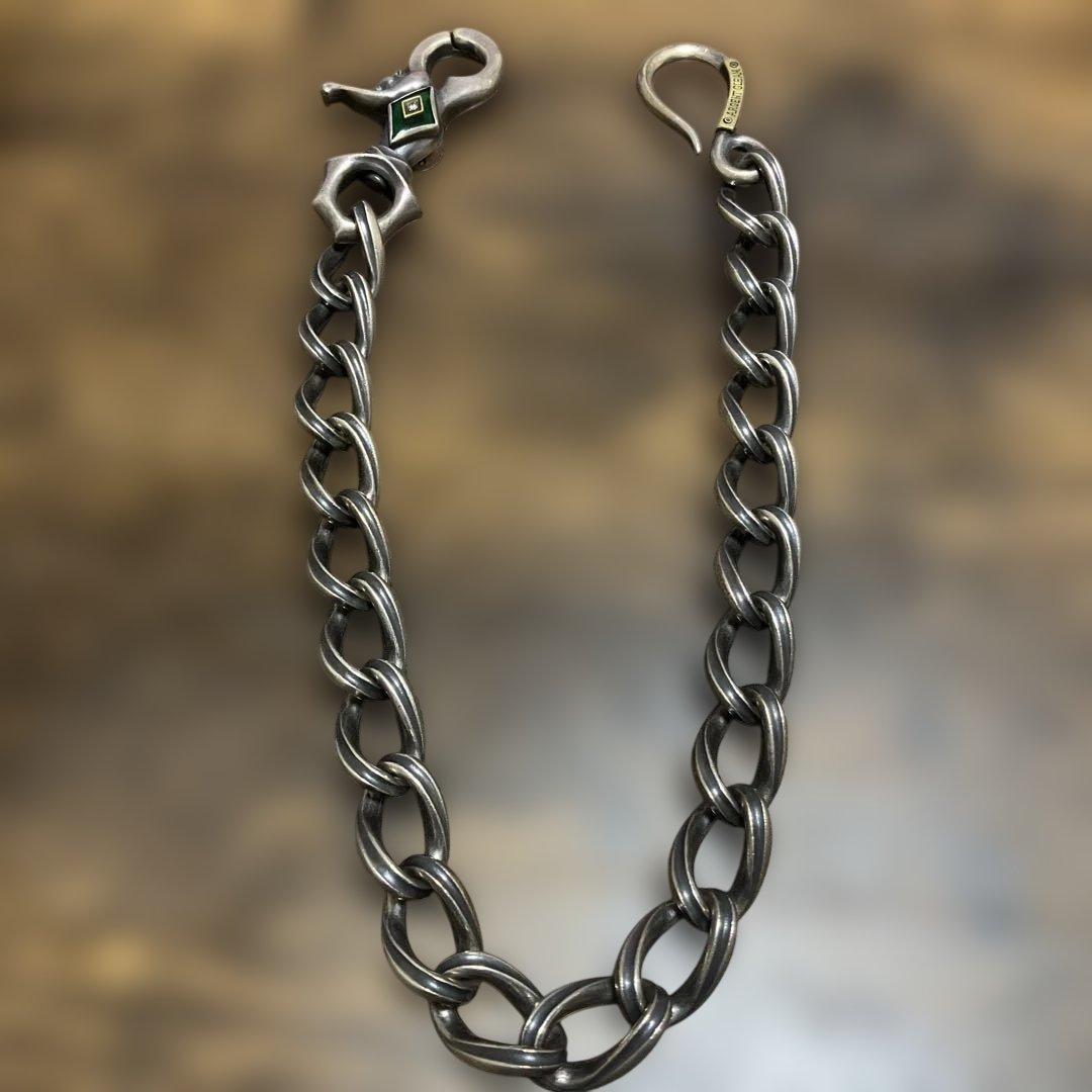 ARGENT GLEAM ウォレットチェーン　アージェントグリームシルバーブラス