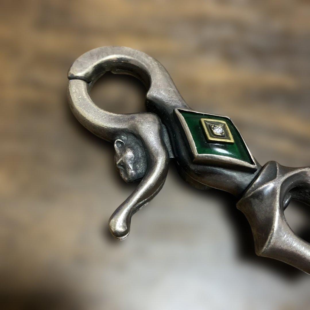 ARGENT GLEAM ウォレットチェーン　アージェントグリームシルバーブラス