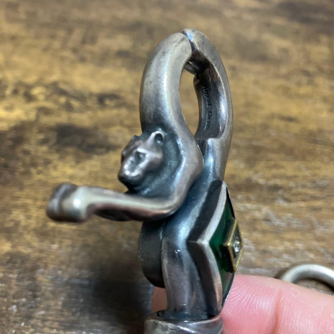 ARGENT GLEAM ウォレットチェーン　アージェントグリームシルバーブラス