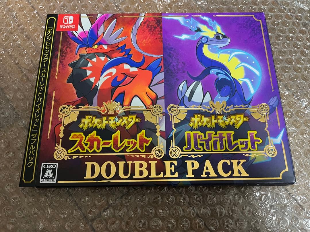 ポケモン　スカーレット・バイオレット　ダブルパック