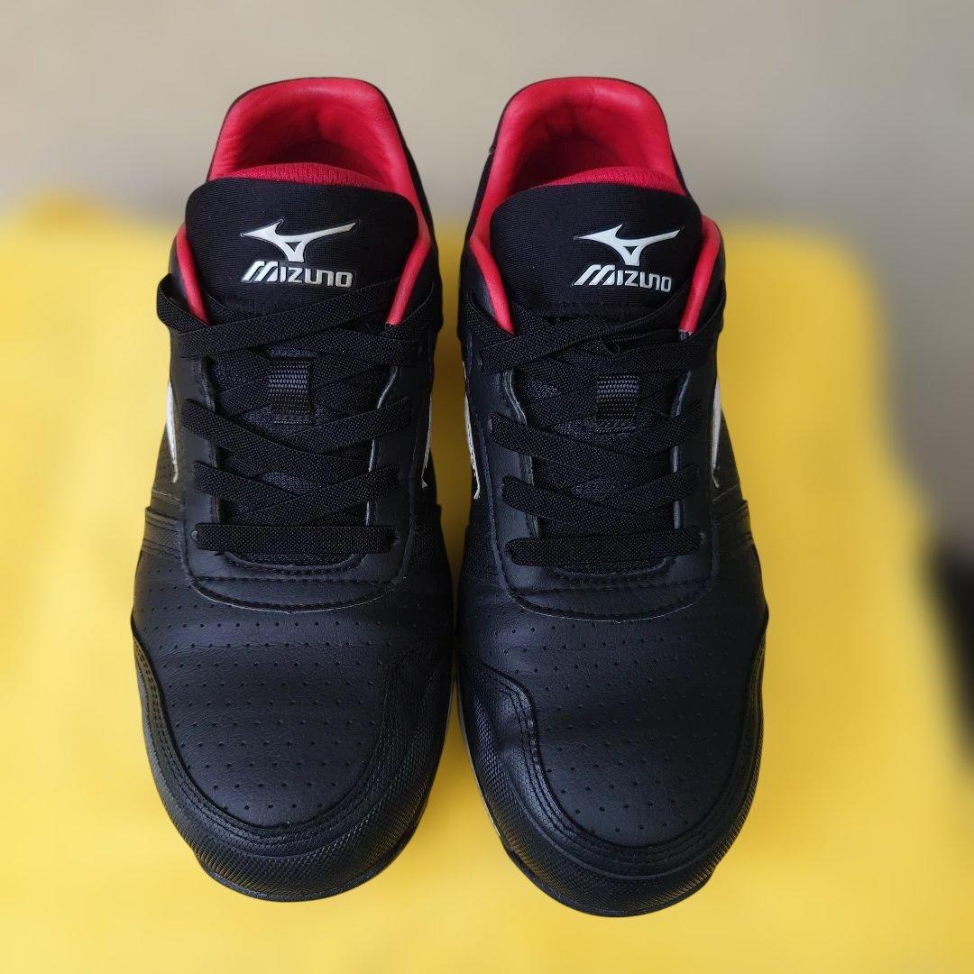 ミズノ 安全靴 26.5cm ブラック✕ホワイト F1GA200009