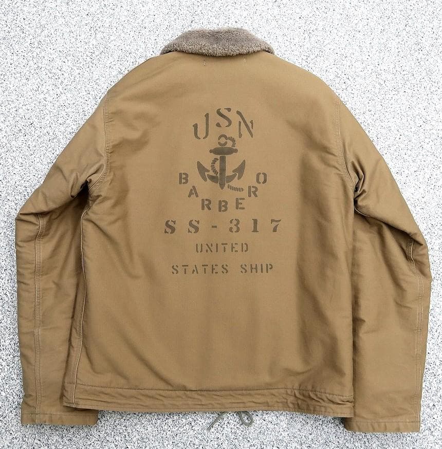 美品 XL バズリクソンズ N-1 デッキジャケット