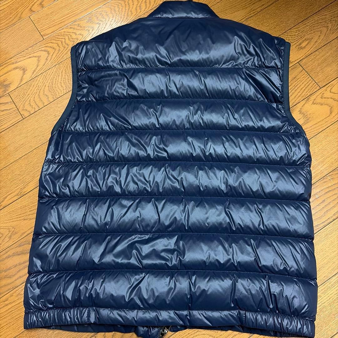 【希少美品】PRADAダウンベスト　ネイビー　国内正規品