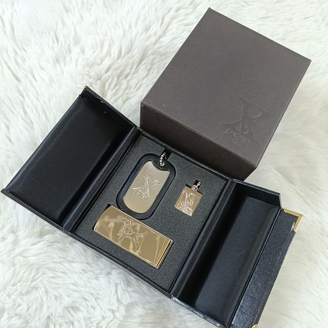 極希少✨555個限定 エックスジャパン ネックレス ドックタグ マネークリップ