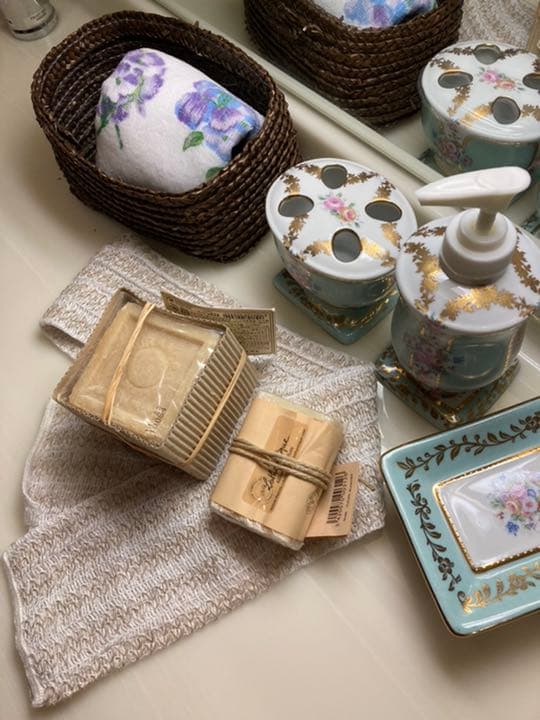 ◆激安8点セット◆サニタリー洗面用具　Diorタオル マルセイ　ロタンティック