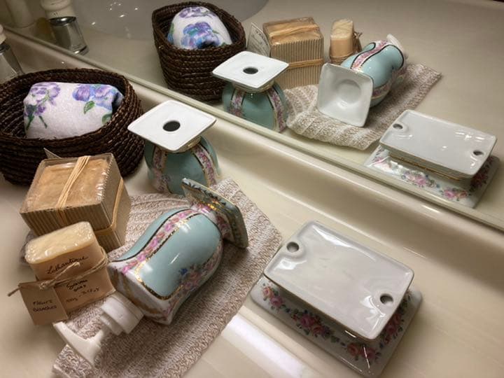 ◆激安8点セット◆サニタリー洗面用具　Diorタオル マルセイ　ロタンティック