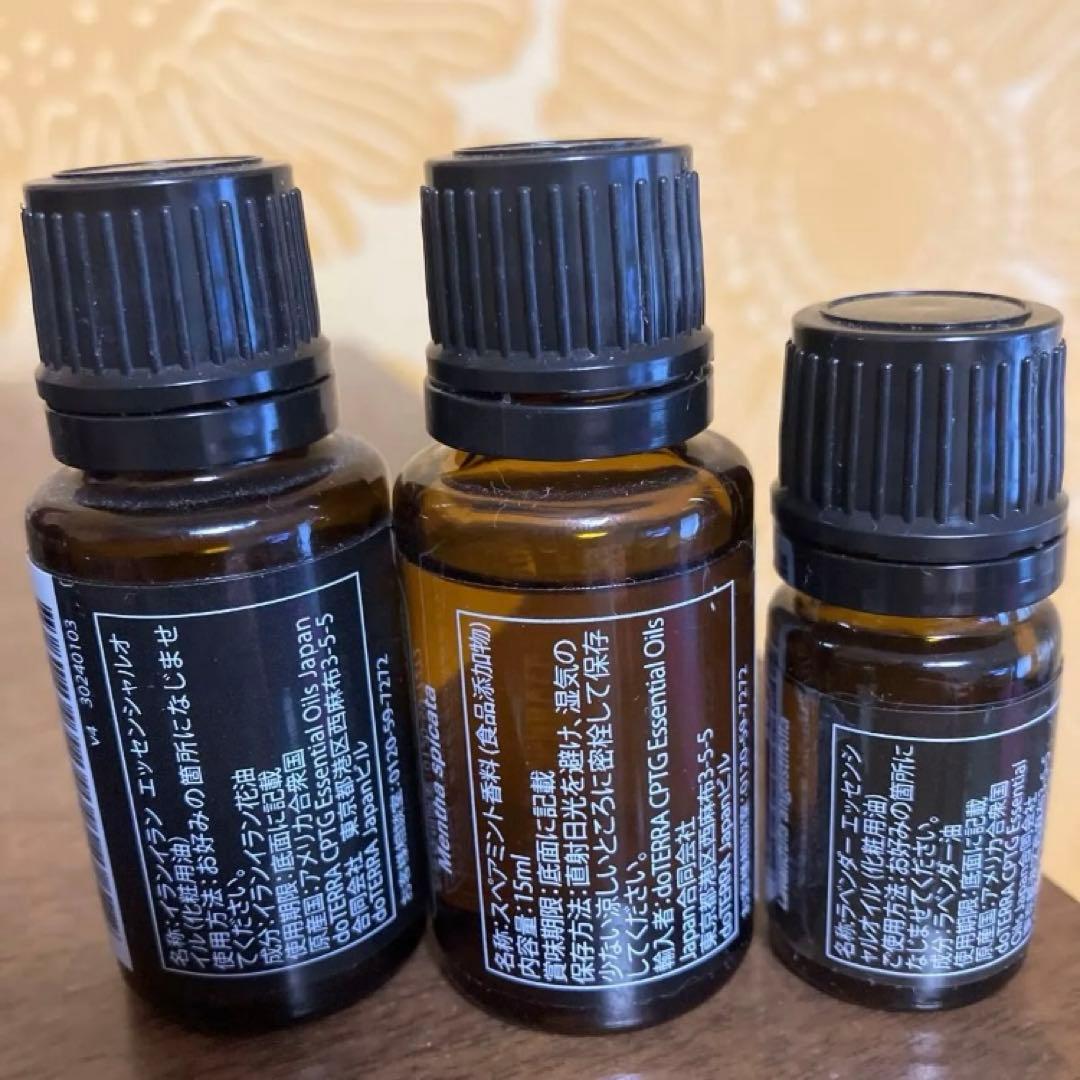 ドテラ　イランイラン&スペアミント&レモン