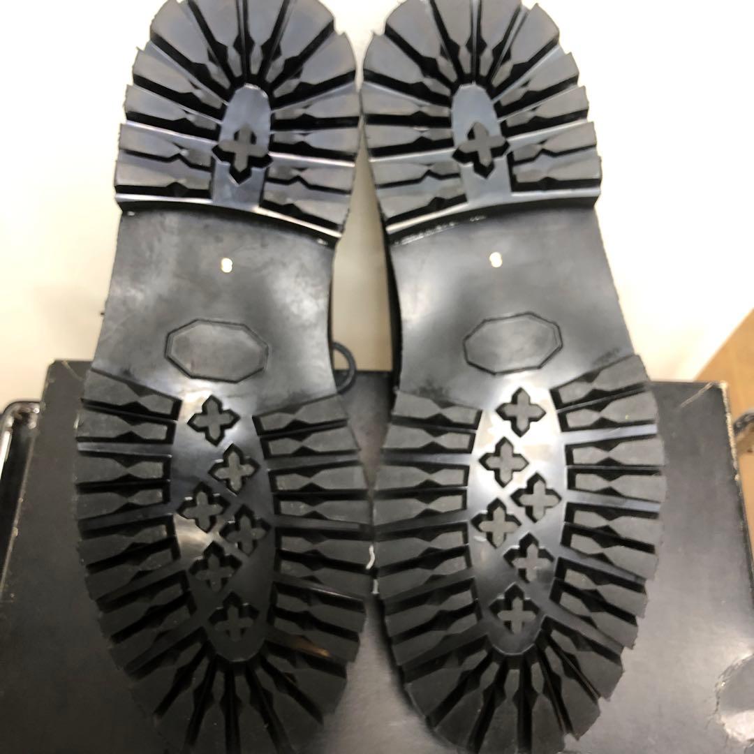 ヨージヤマモト　y's for men ブラックレザープレーントゥ　未使用品