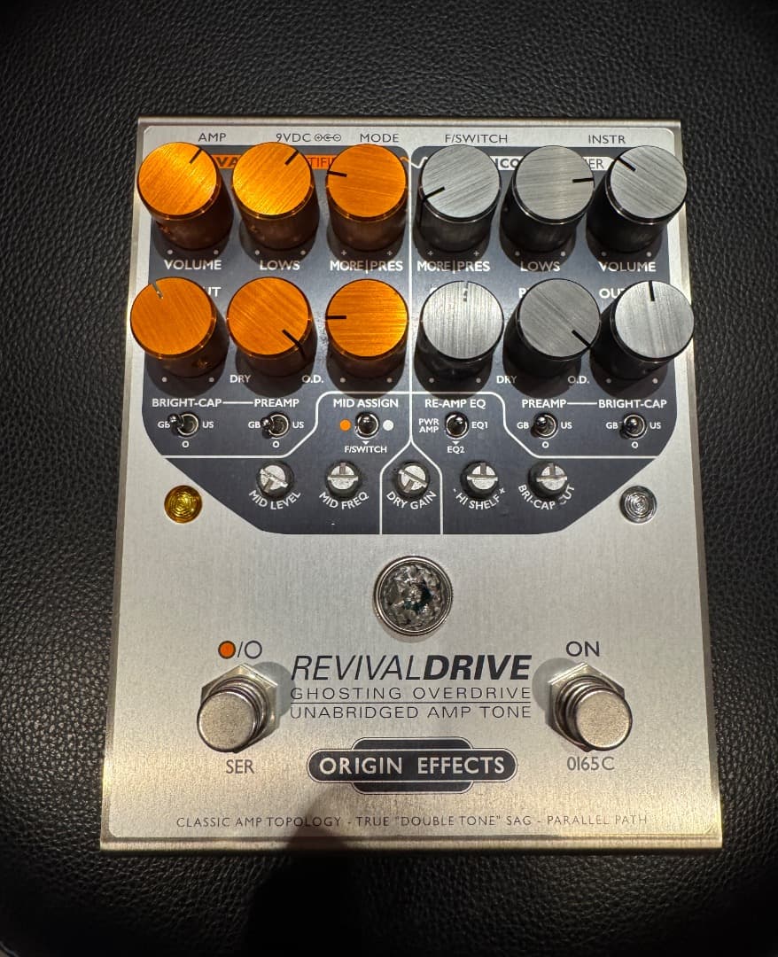 ギター ORIGIN EFFECTS REVIVAL DRIVE Custom