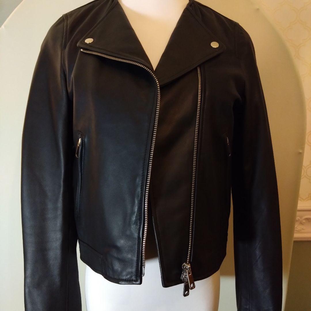 ぴたろさまリクエスト ★UNITED TOKYO ラムレザーセミダブルライダース