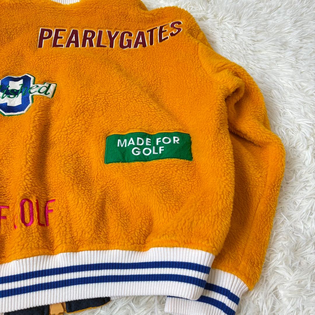 PEARLYGATESパーリーゲイツ　ボア　ジャケット　ゴルフ　ウェア.