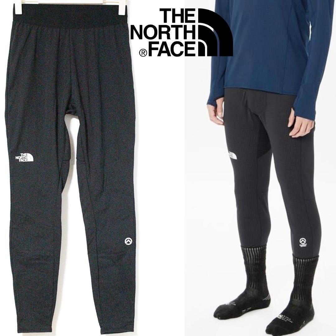 E017 ノースフェイス 裏起毛 中空繊維グリッドフリースタイツ L 男女兼用