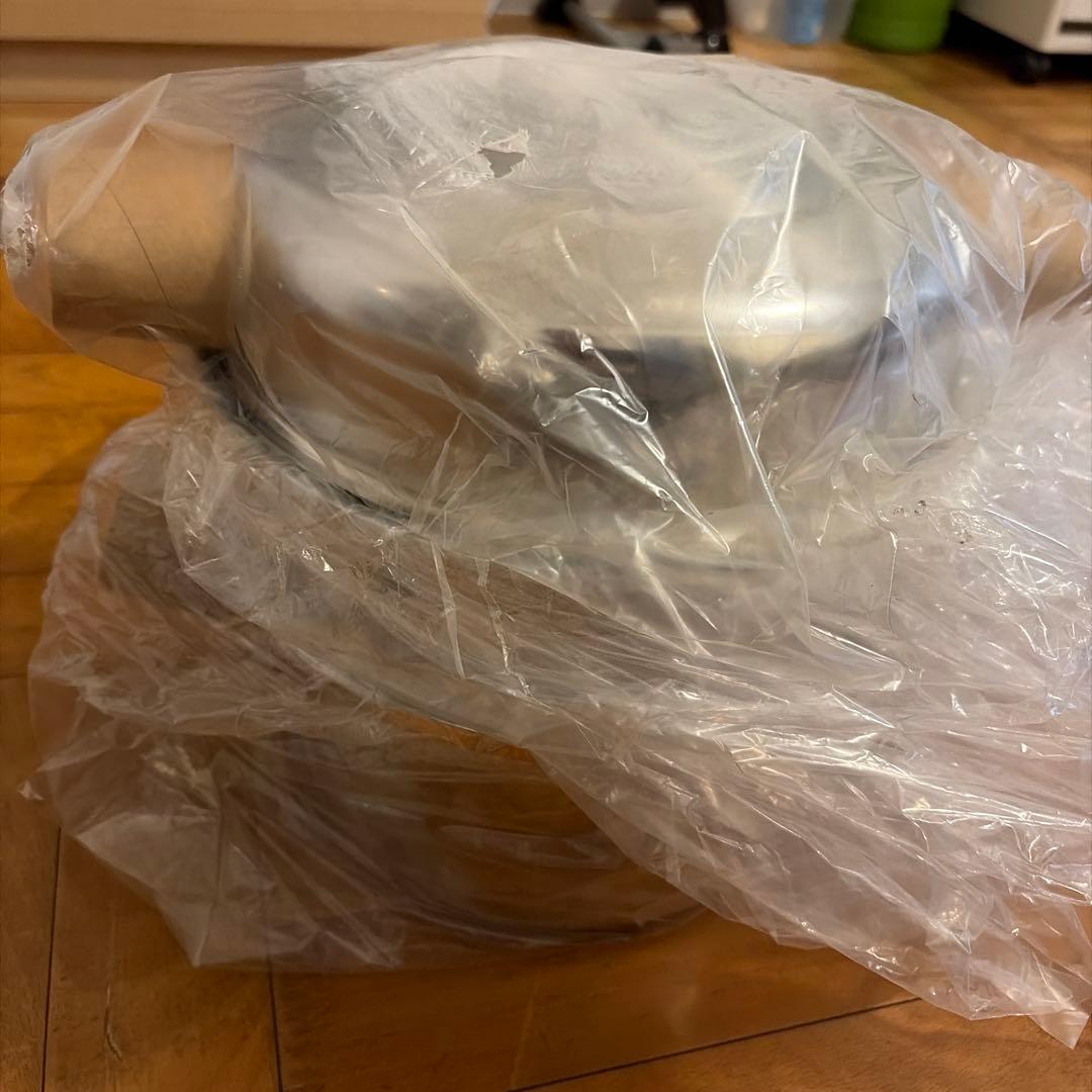 アルムウェイ 大フライパン・蒸し器 6リットルセット