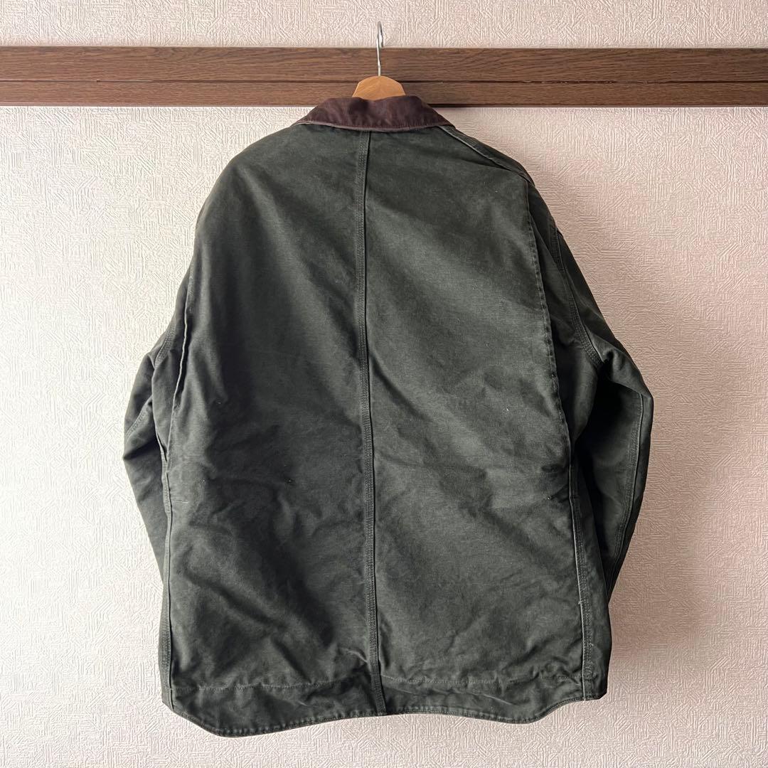 【美品】Carhartt モスグリーン リッジコートトラディショナルジャケット