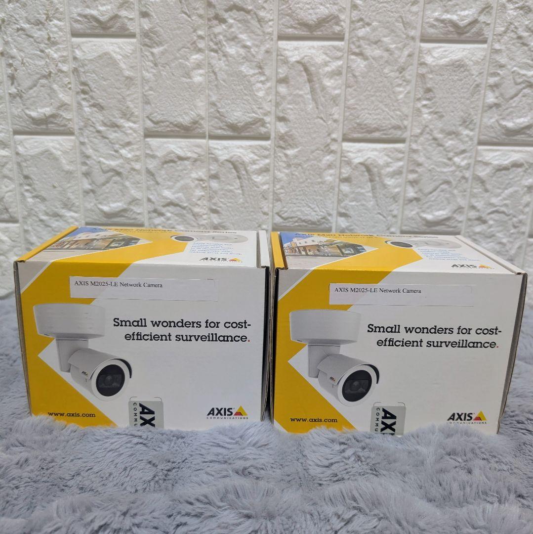 最終値下げ【未使用】AXIS M2025-LE ネットワークカメラ 2個セット