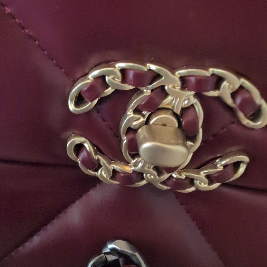 【早いもの勝ち1点のみ】CHANEL ノベルティ　バーガンディ ショルダーバッグ