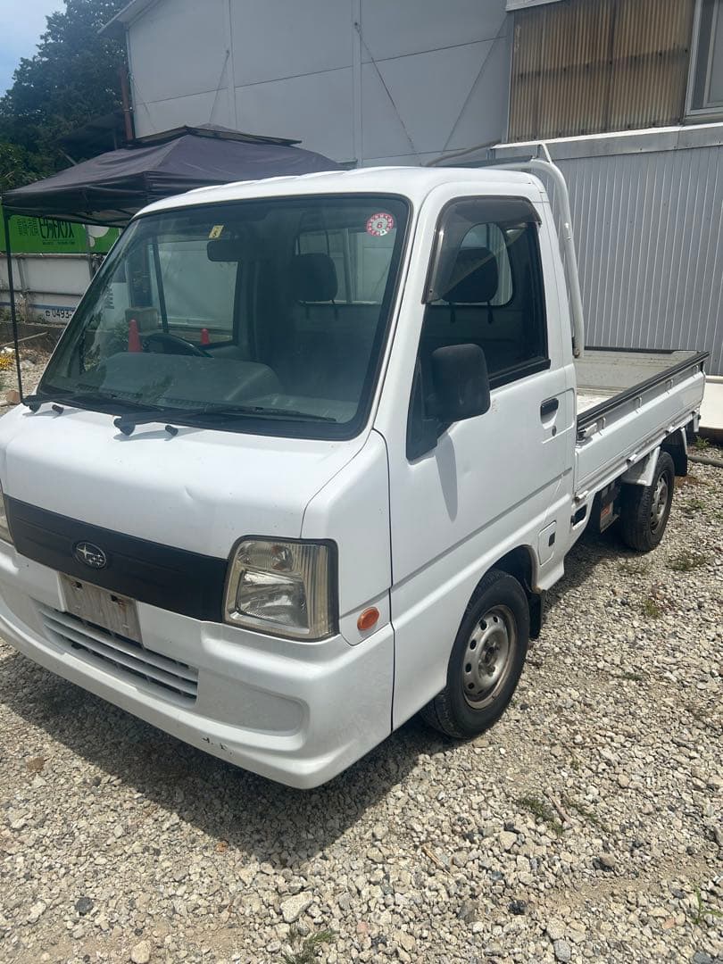 スバル　サンバー5MTエアコンパワステ4WD 一時抹消中