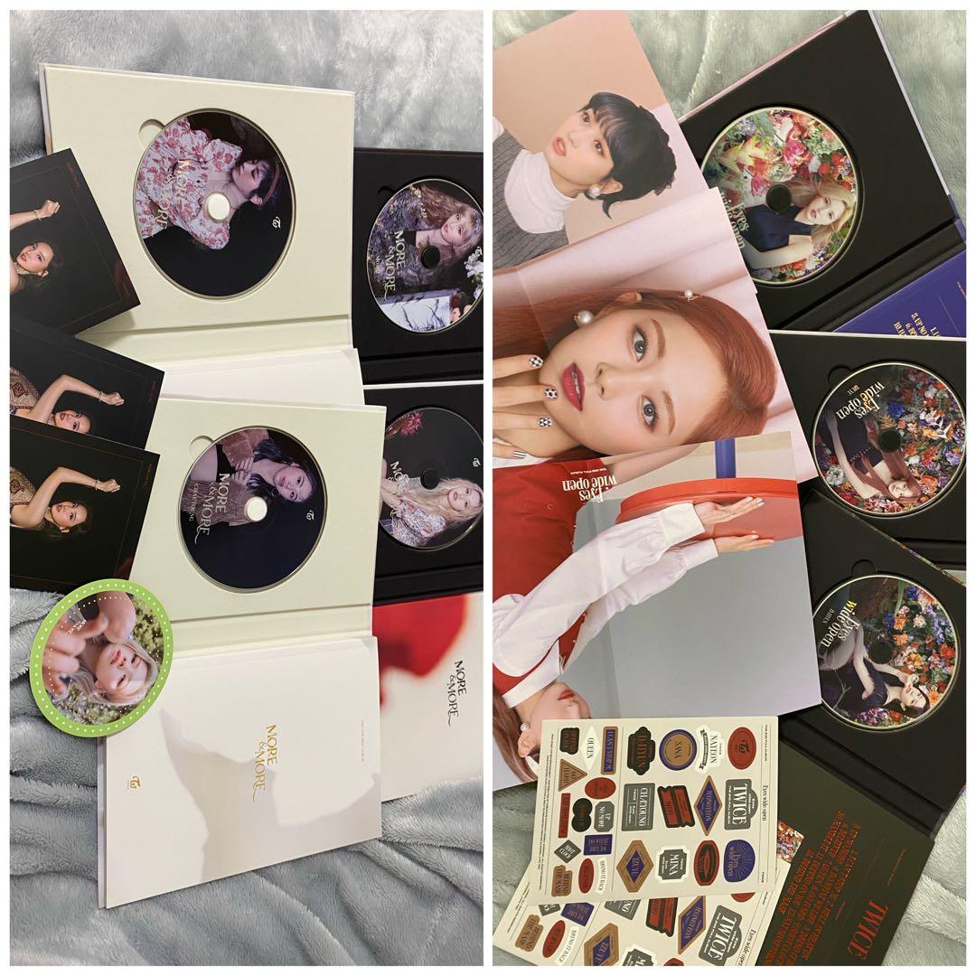 TWICEアルバムセット(付属品有)