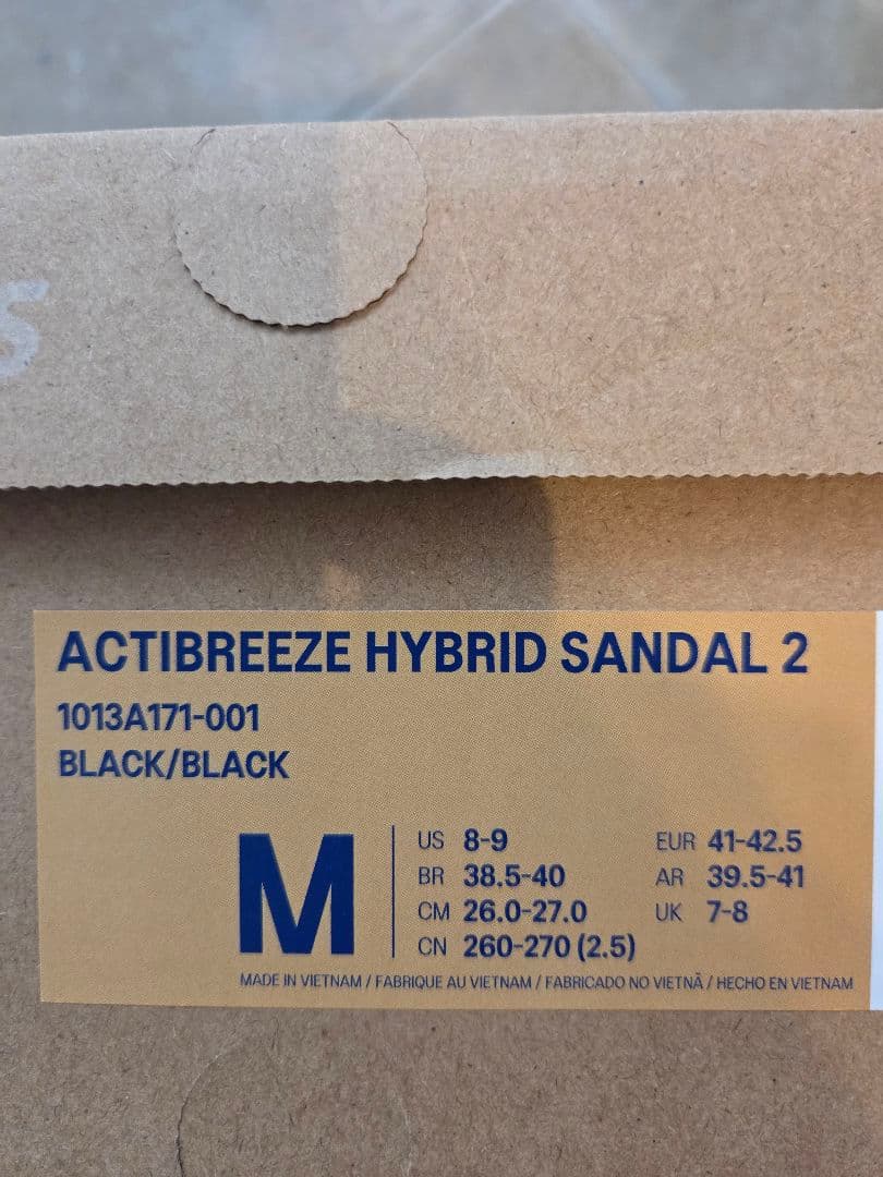 asics スポーツサンダル ACTIBREEZE HYBRID SANDAL2