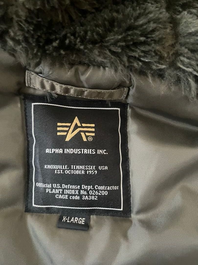 ALPHAINDUSTRIES フライトジャケット Ｎ-3B スリムフィット