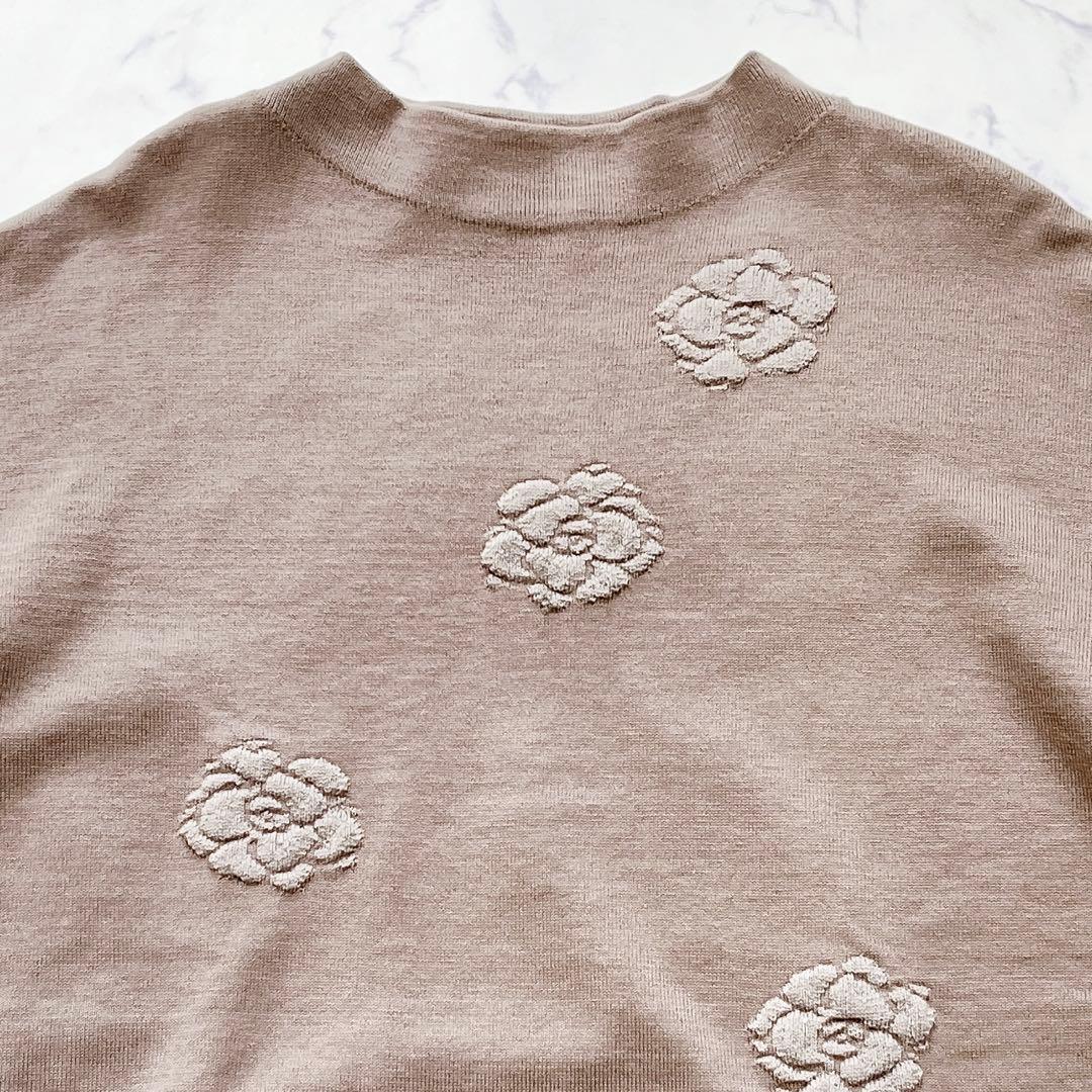 【週末限定価格】新品タグ付き✨インゲボルグ ニットワンピース チュニック 刺繍