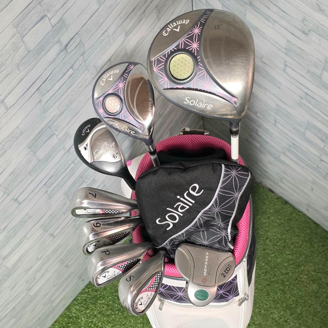 キャロウェイ ソレイル ゴルフクラブ レディース セット 右 Callaway