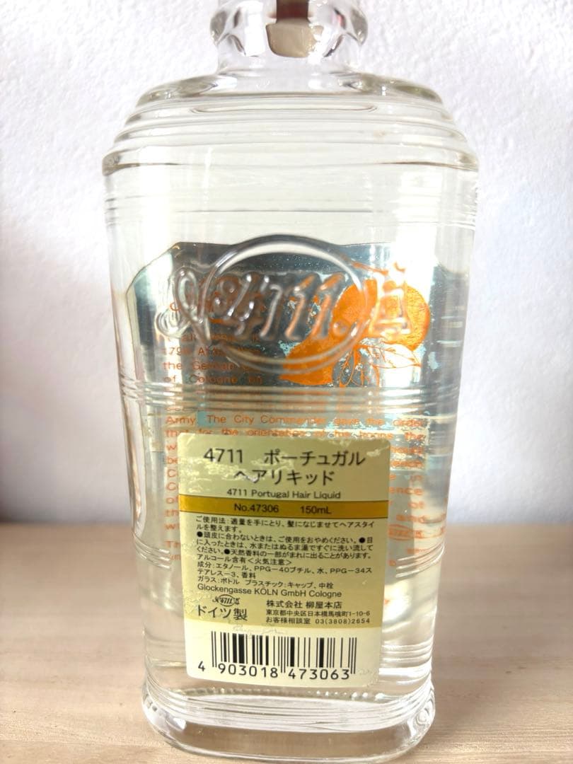 4711 ポーチュガル　ヘアリキッド　150ml