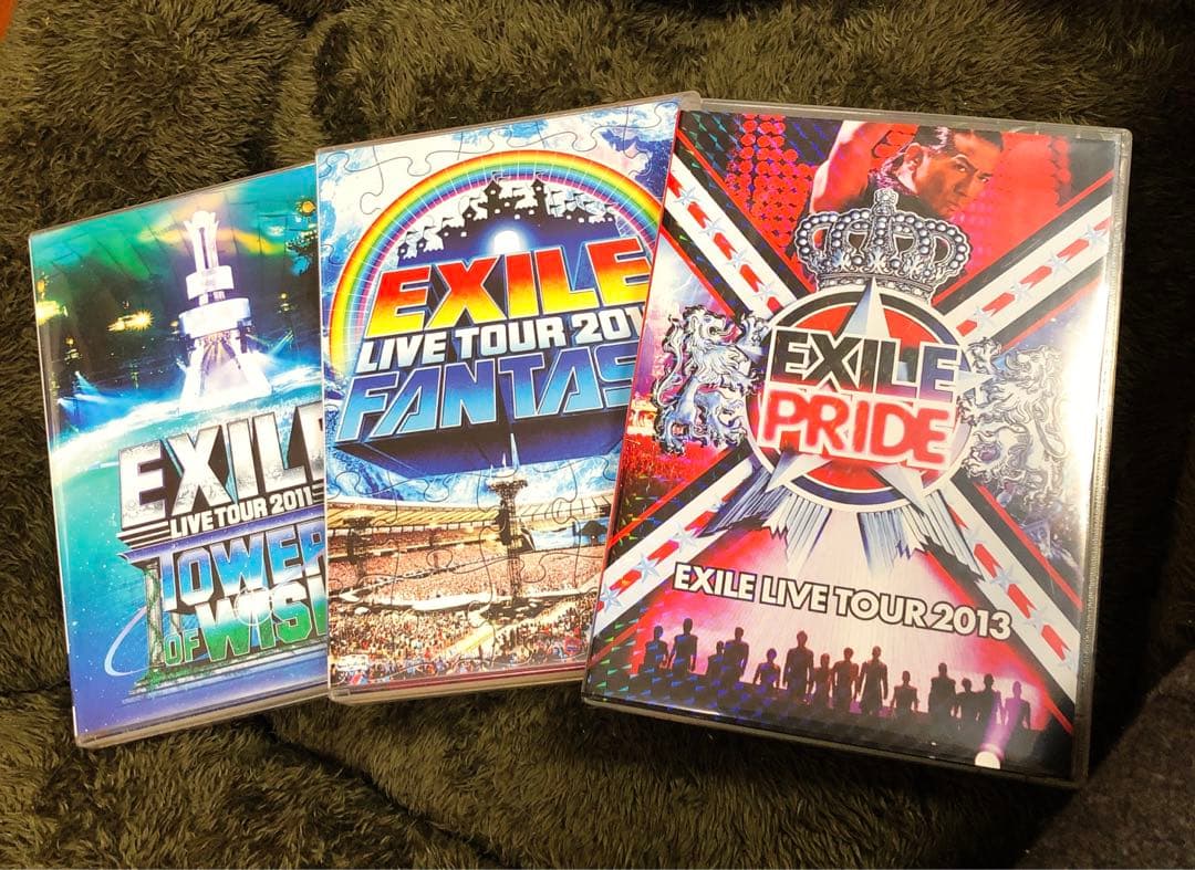 EXILE LIVE DVD3枚